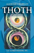 Load image into Gallery viewer, Pocket Size Crowley Thoth Tarot Deck by Aleister Crowley &amp; Lady Frieda Harris
