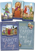 Load image into Gallery viewer, Tarot Made Easy &amp; Your Tarot Your Way Kit - Llewellyn Cards &amp; Companion Book Set
