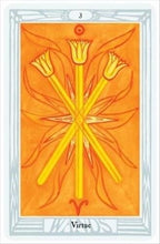 Load image into Gallery viewer, Pocket Size Crowley Thoth Tarot Deck by Aleister Crowley &amp; Lady Frieda Harris
