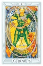 Load image into Gallery viewer, Pocket Size Crowley Thoth Tarot Deck by Aleister Crowley &amp; Lady Frieda Harris
