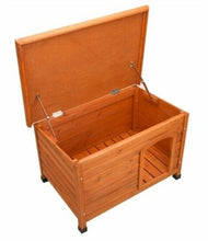 Load image into Gallery viewer, Ware Premium Plus Solid Wood Dog House w/ Waterproof Shingle Roof (Choose Size)
